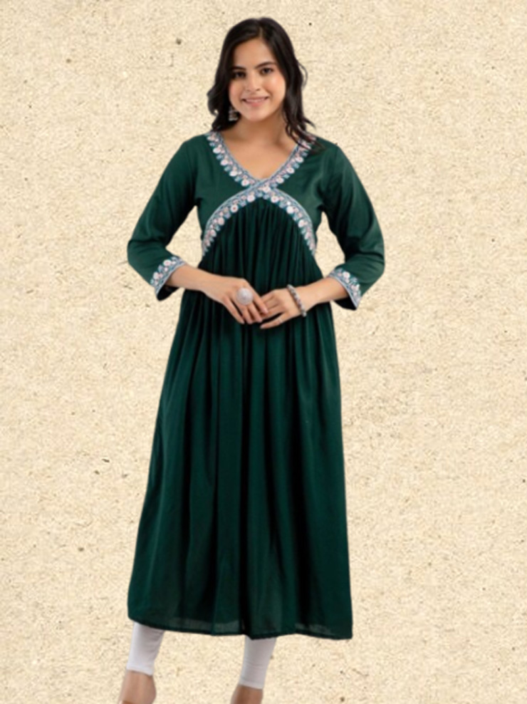 Embroidered Alia Cut Suit