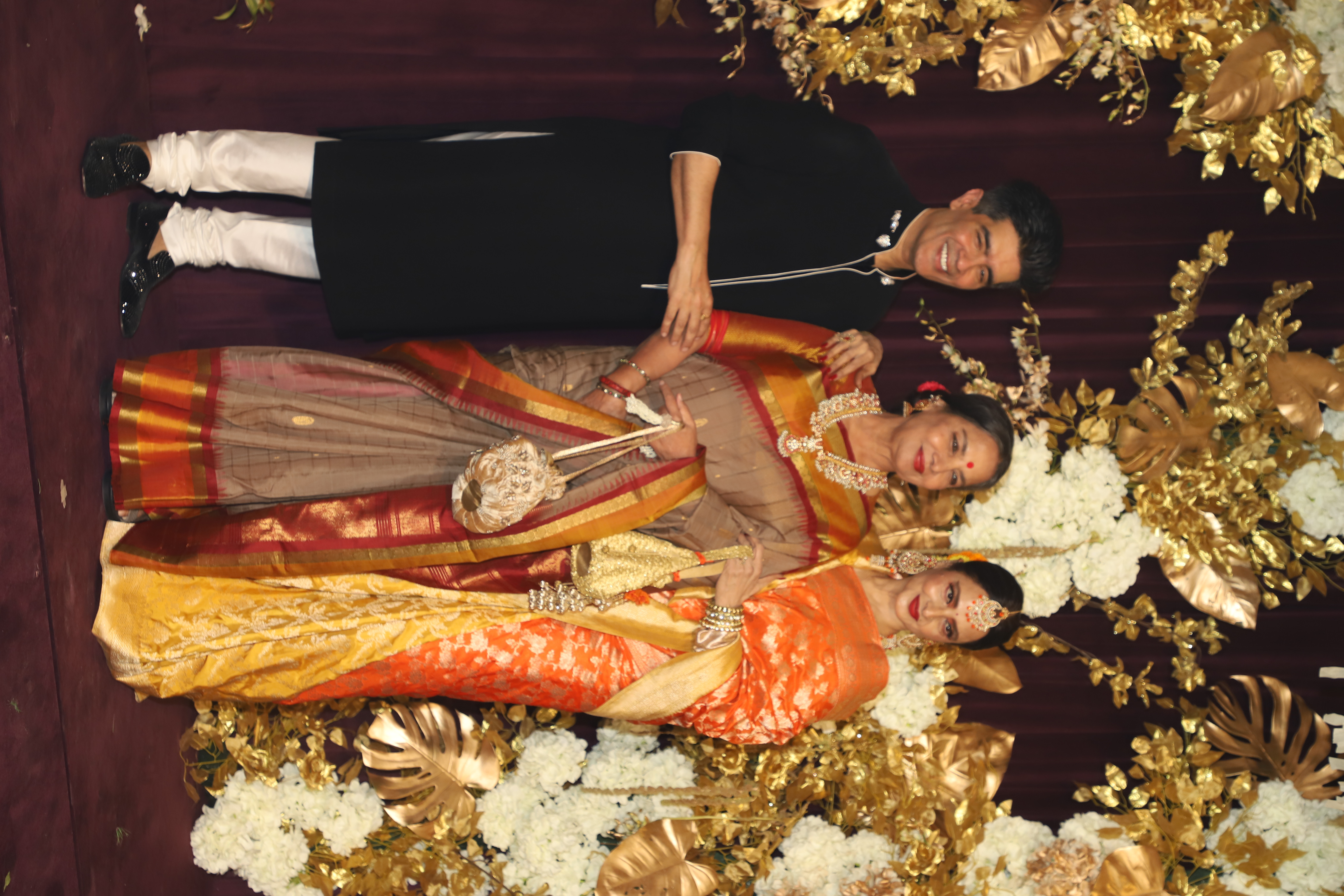 Shabana Azmi Ji In Brown Saree