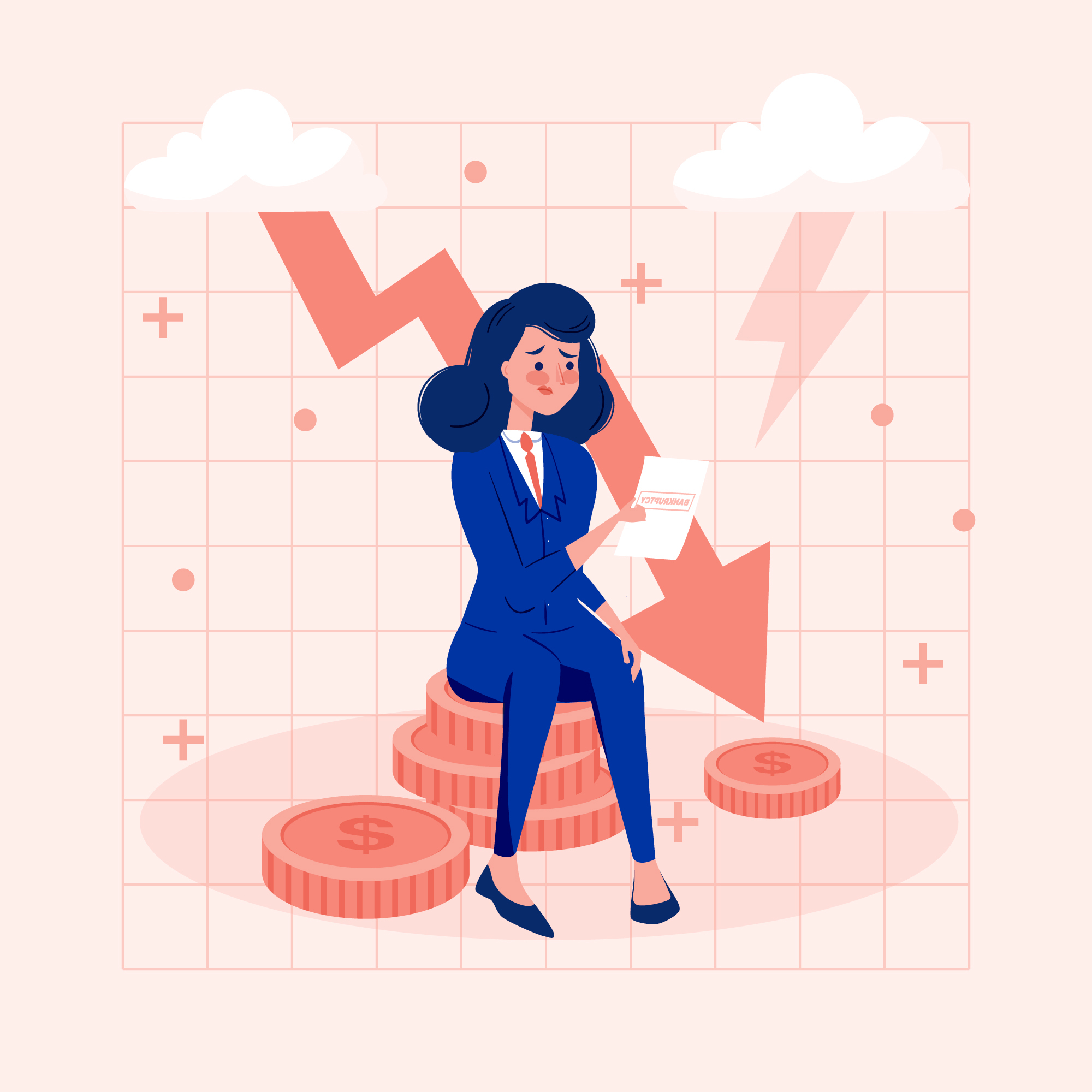 financial stress on women