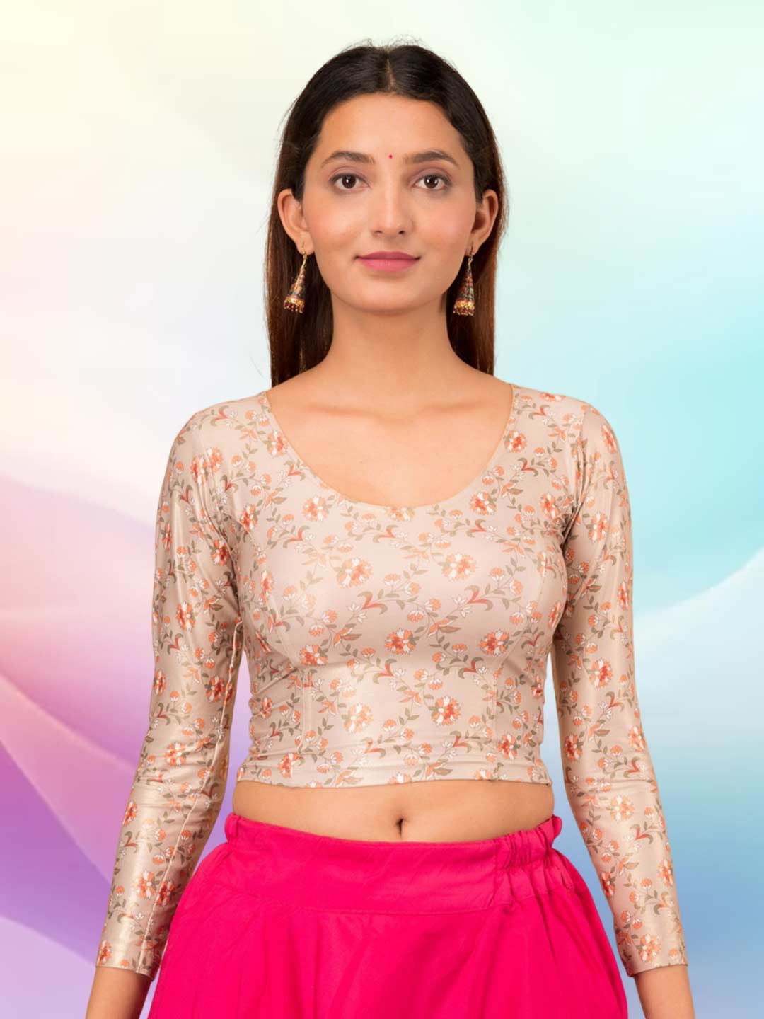 Full Sleeve Blouse Design