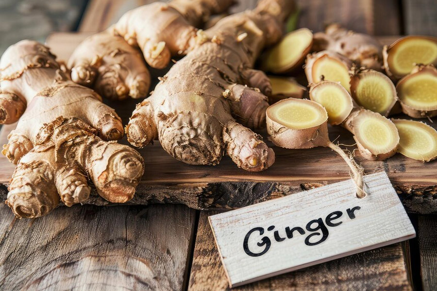Raw Ginger Facilitates Digestion