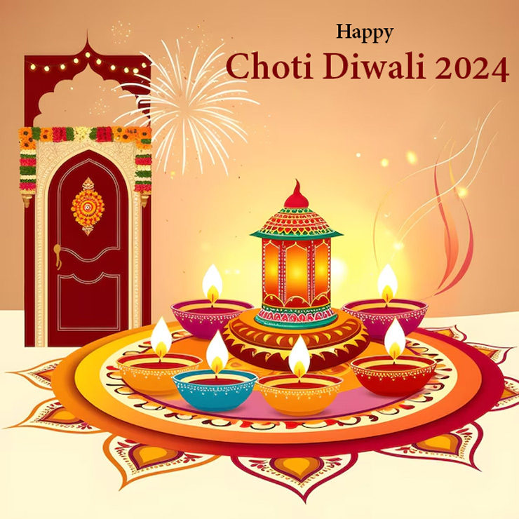 Happy Choti Diwali 2024 Image