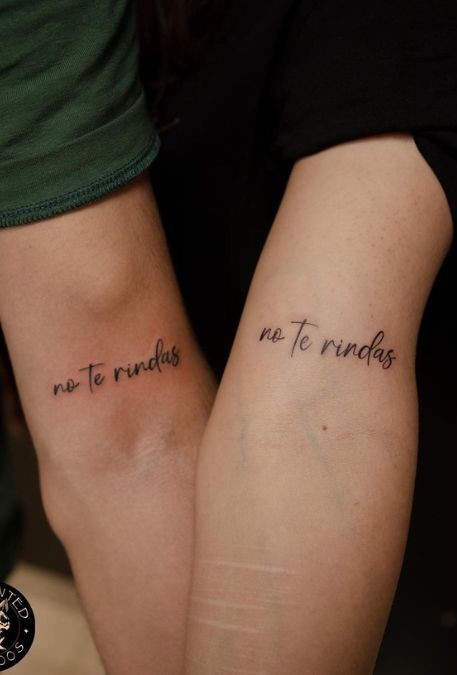 Matching Or Complementary Symbols Tattoo Ideas