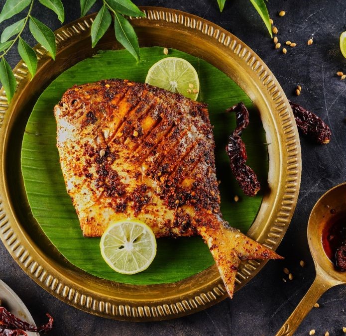 Pomfret Tawa Fry