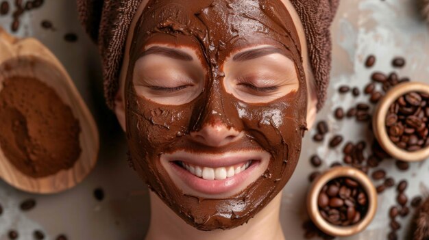 coffee face mask