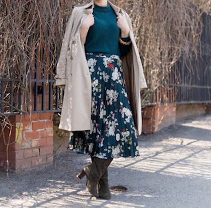 Floral Skirt Style