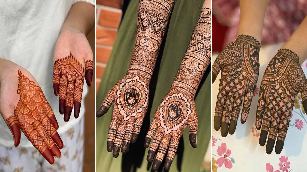 7+ Best Royal Front Hand Mehndi Designs Of 2024 | HerZindagi