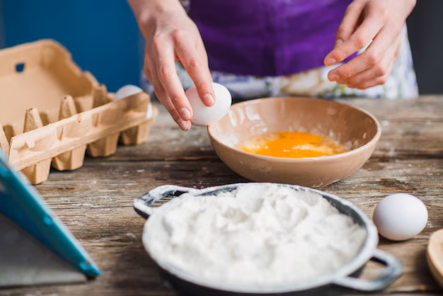 cornstarch and egg white