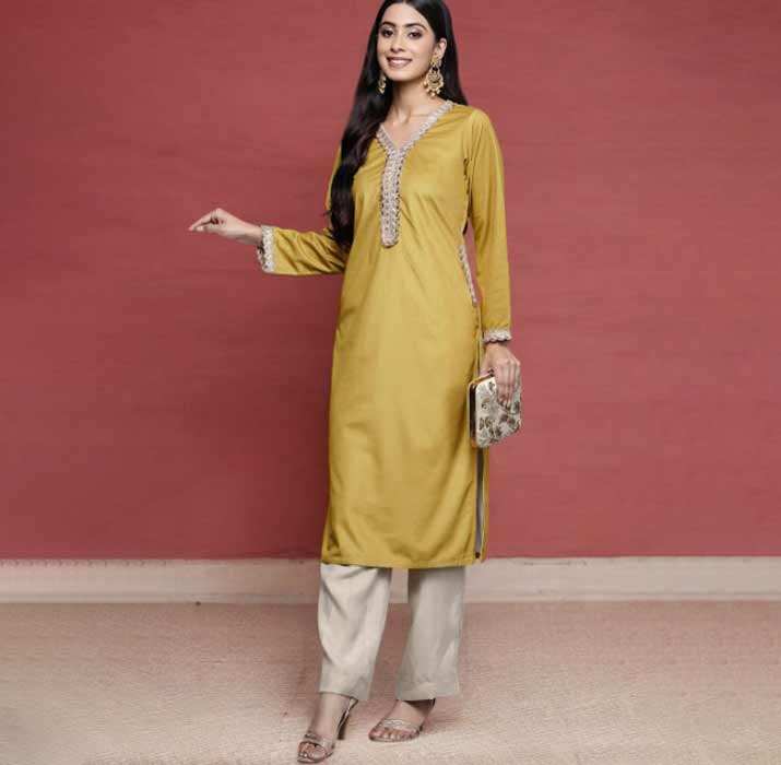Gota Patti Plain Velvet Suit Design