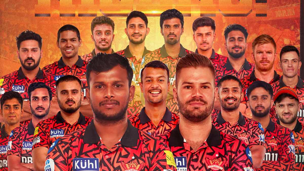 Sunrisers Hyderabad IPL 2025 Full Players List, Captain, Coach, and