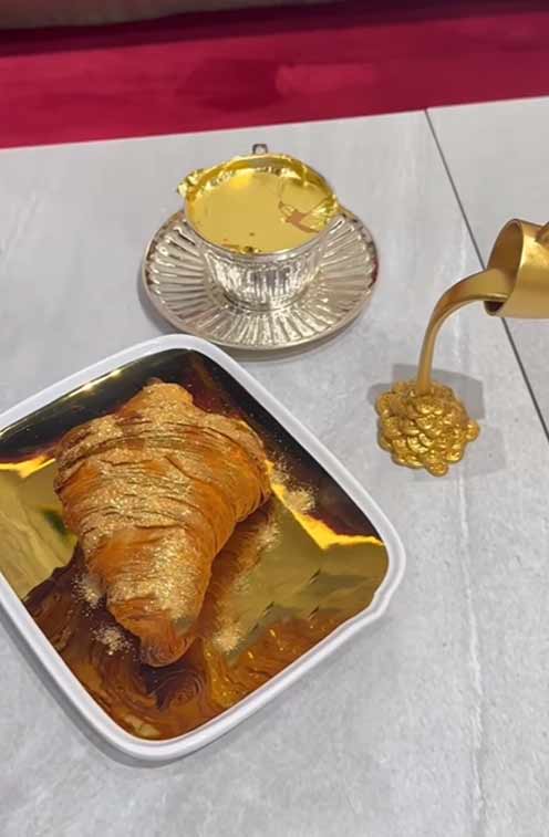 Dubai Cafe Offers Gold Tea For Rs 1 Lakh