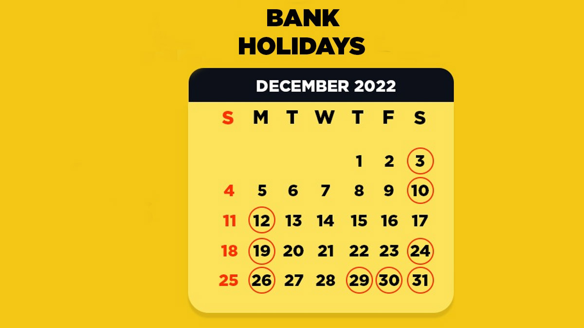 December 2024 Bank Holidays Check StateWise Complete List HerZindagi