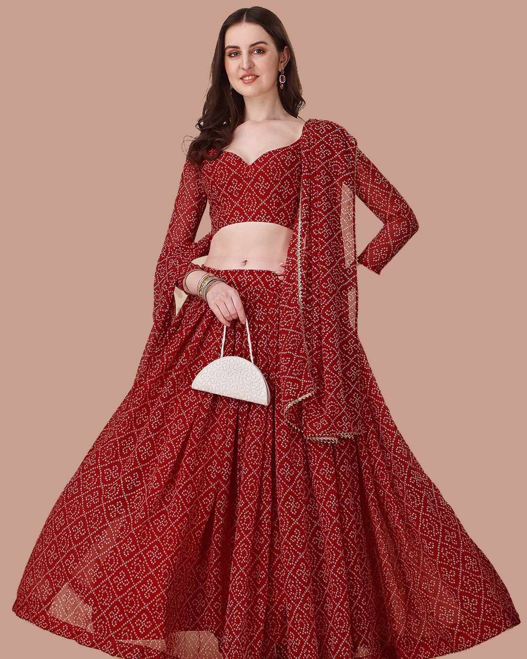 Georgette Sweetheart Neck Long Blouse Design