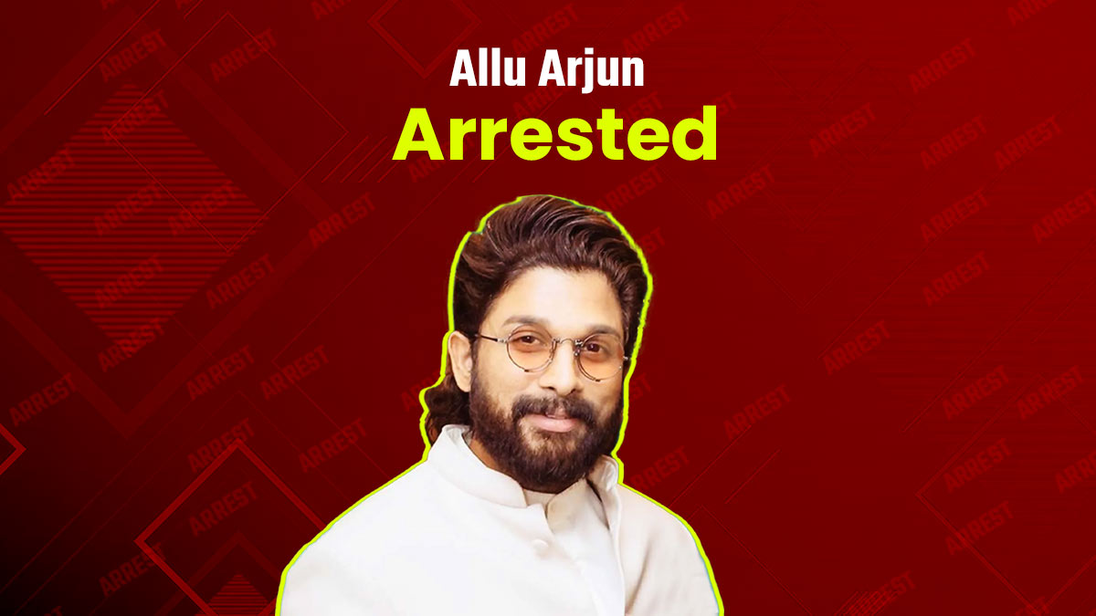 Allu Arjun Arrested Following Woman's Death In Hyderabad Pushpa 2 ...