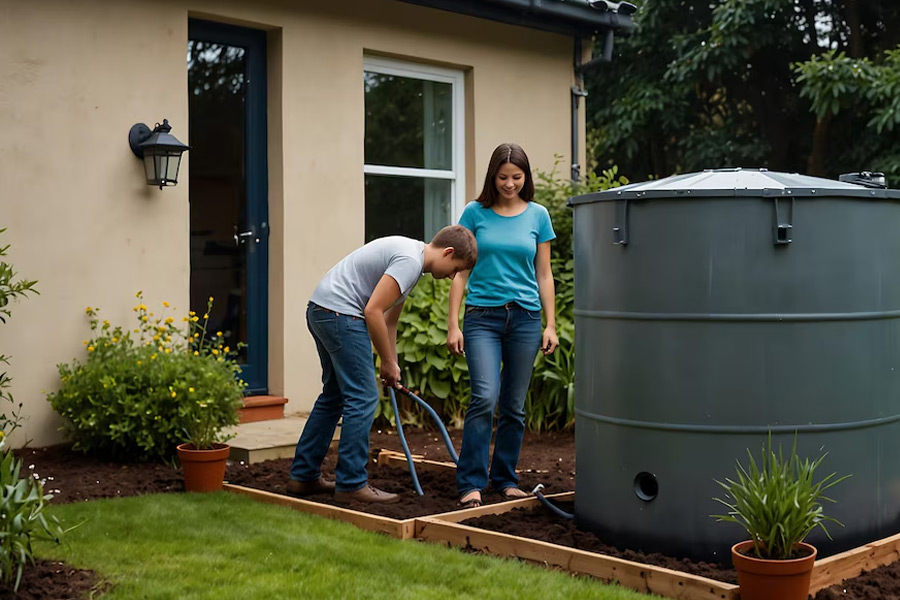 Ideal Location For Water Tank