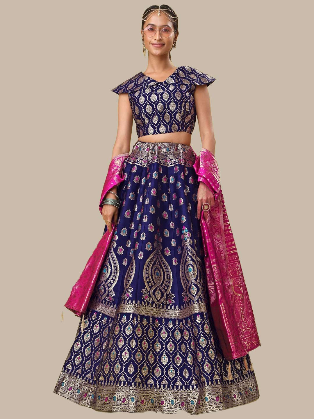 Cape Sleeves Blouse Design