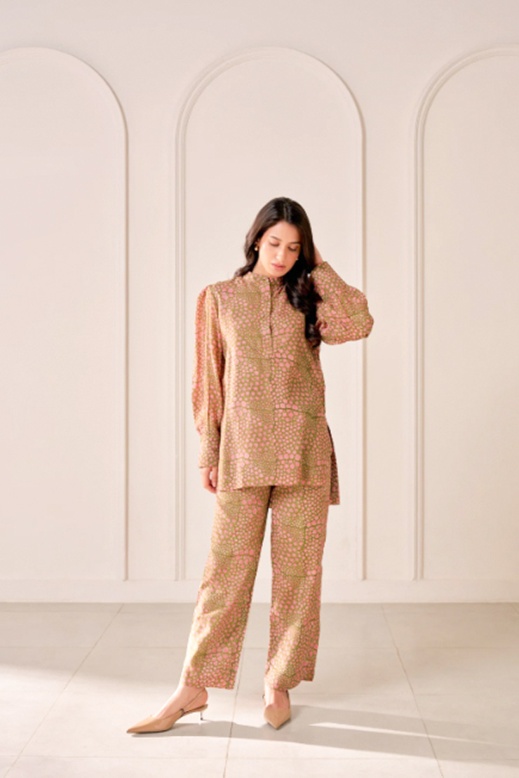 Block Printed Coord Set