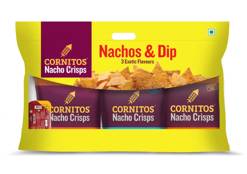 Cornitos Nachos with Salsa Combo