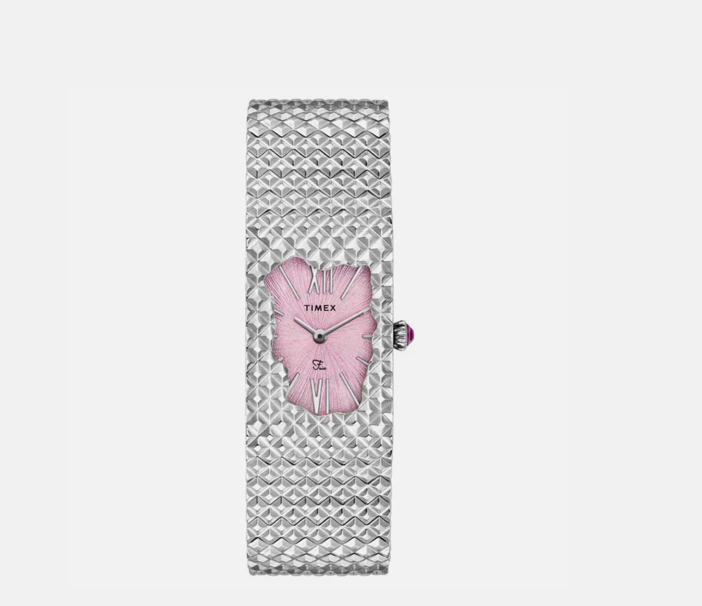 TIMEX Fria Women Pink Rectangle Dial Analog Watch - TWEL77700  (3)