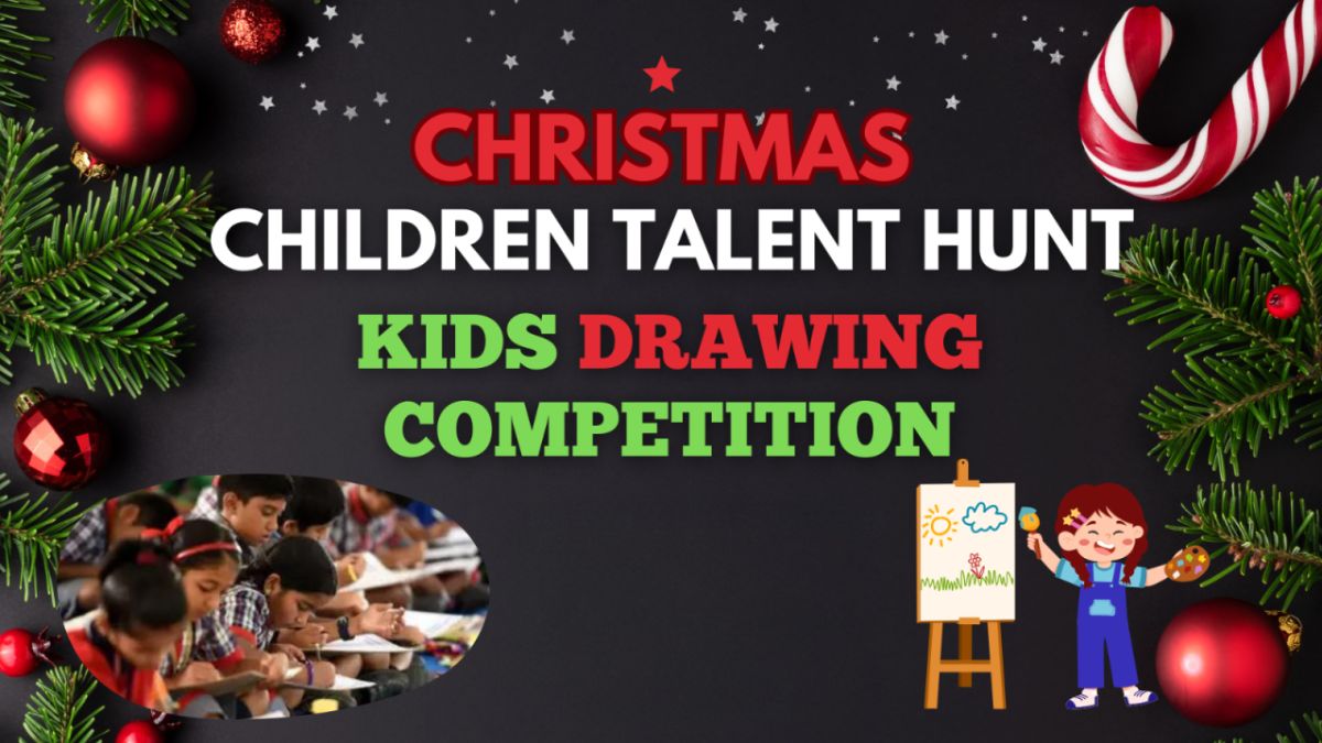 Christmas Talent Hunt - Kids Drawing Competition 2024