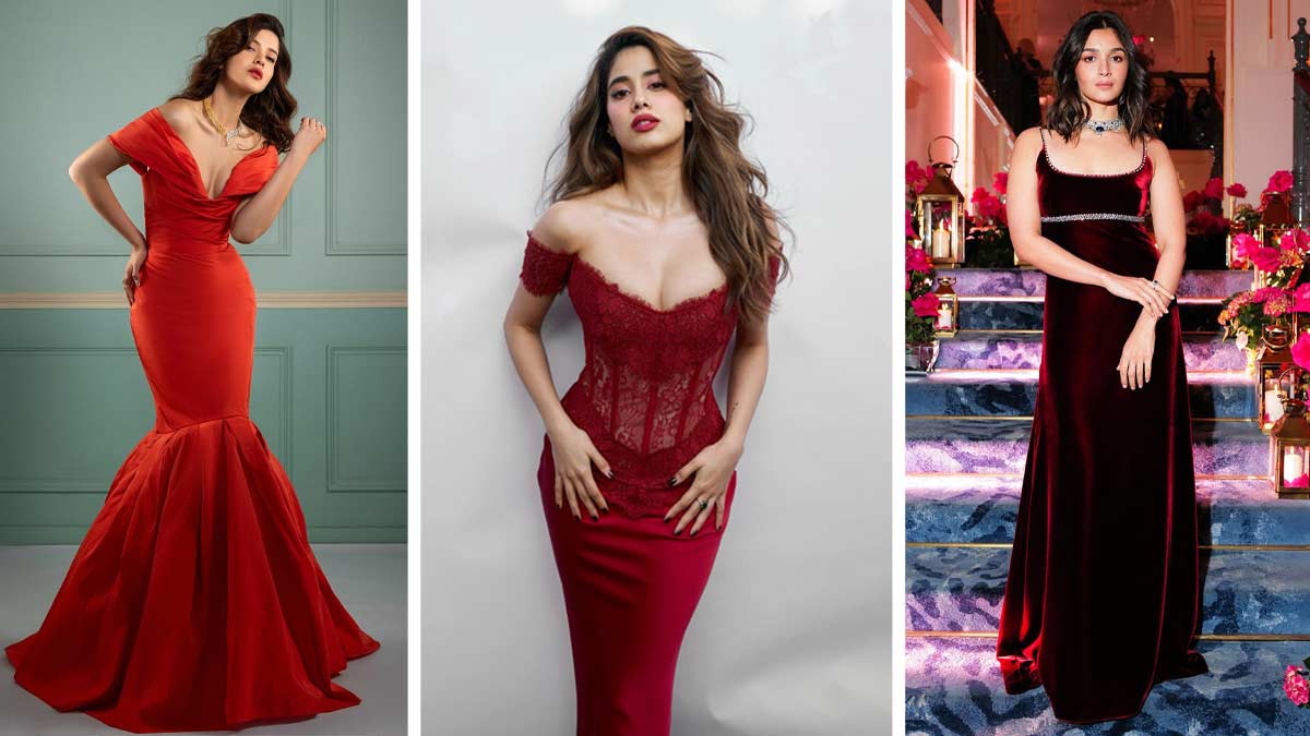 6 Beautiful Christmas Red Dresses Inspired By Bollywood Actresses