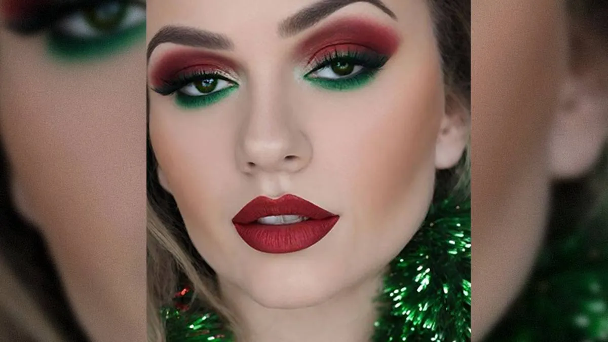 4 Easy Christmas Themed Makeup Ideas To Elevate Your Party Look