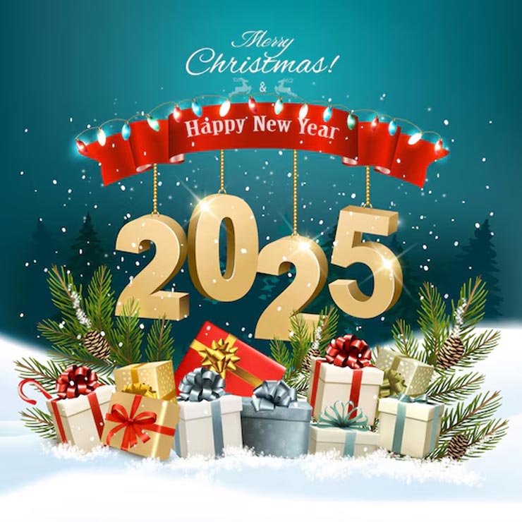 Merry Christmas And Happy New Year Wishes 10+ Wishes, Quotes, Messages