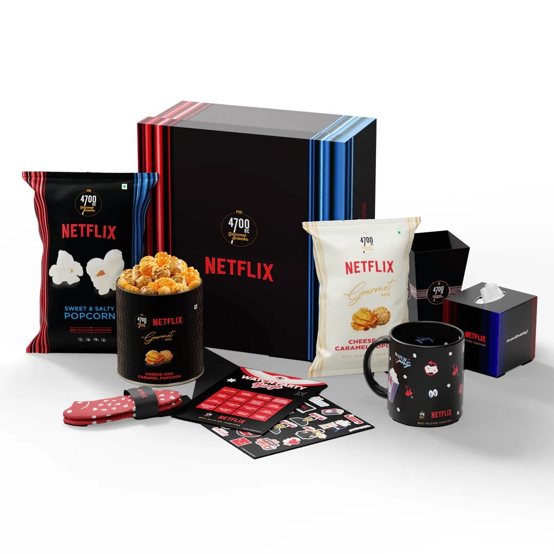 4700BC x Netflix Watch Party Box