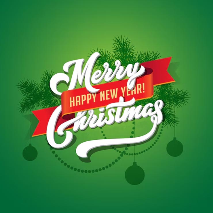 merry christmas 2024 and happy new year 2025