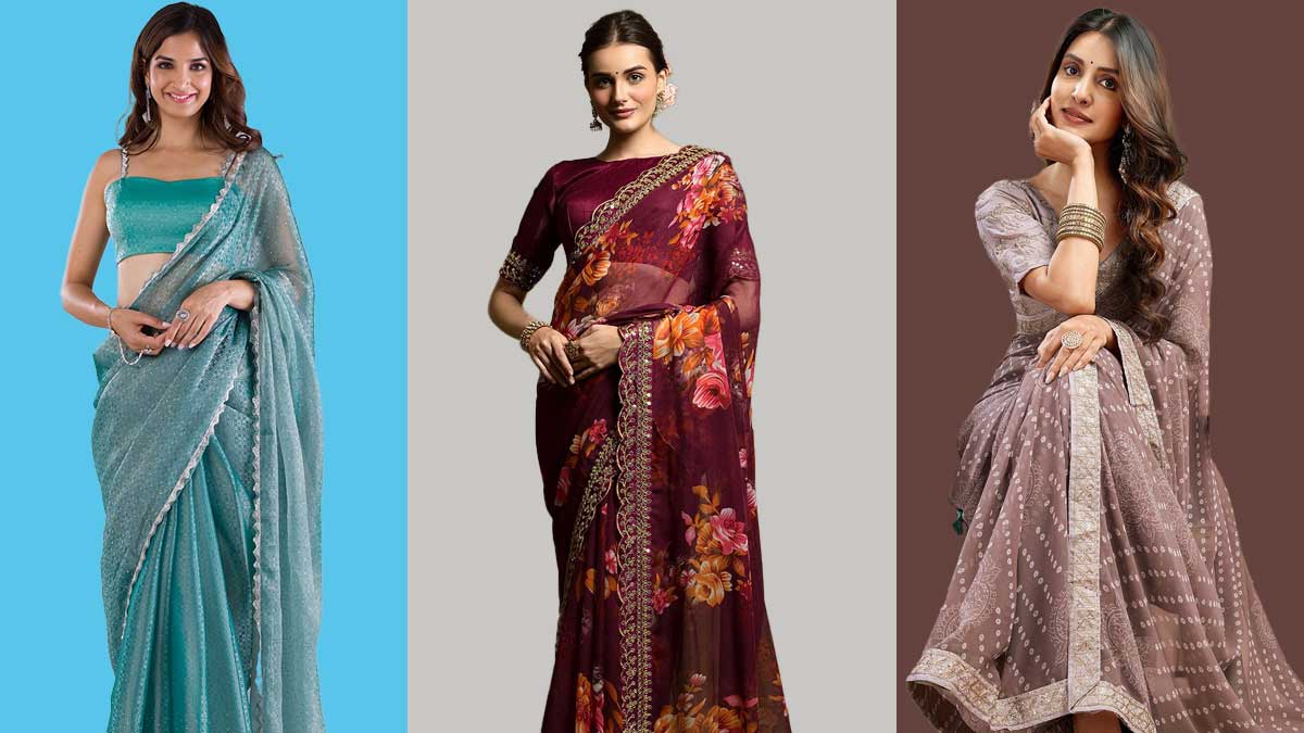 4 Latest Designer Sarees For Women To Add To Their Collection