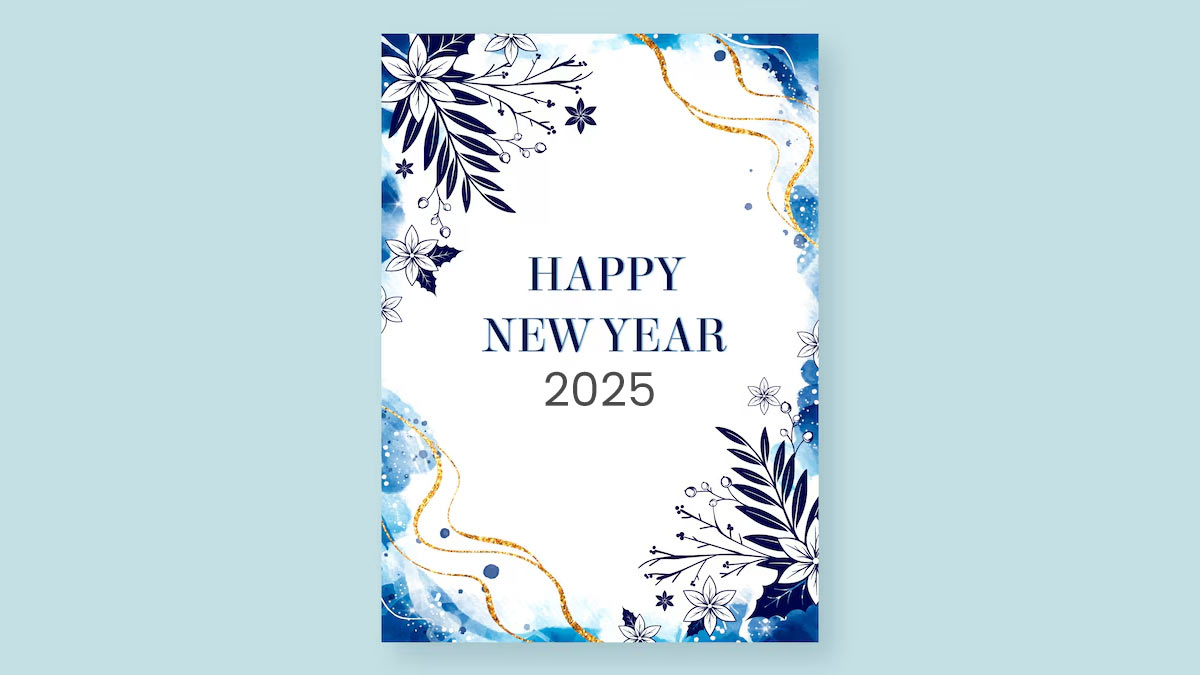 New Year Greeting Card Ideas 2025 5 Creative Ways To Spread Festive