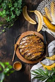 Sesame, date and banana cake