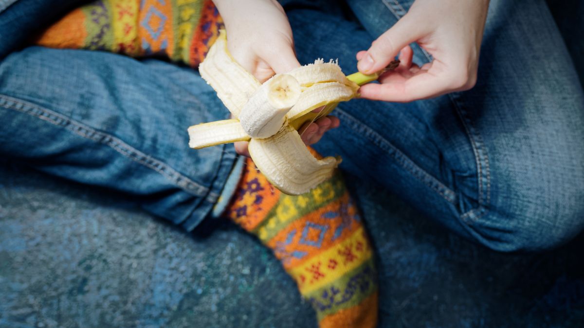Eating Bananas At Night