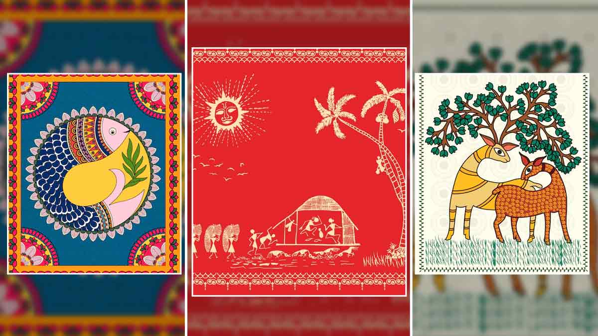 Indane Paint From Madhubani To Warli: 5 Indian Painting Styles That Are Renowned ...