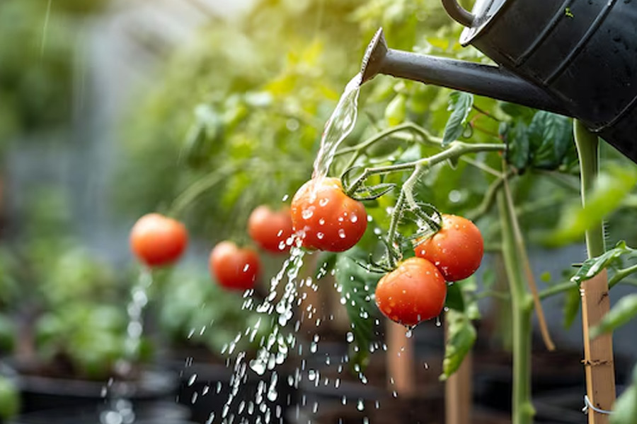 watering needs of tomato plants