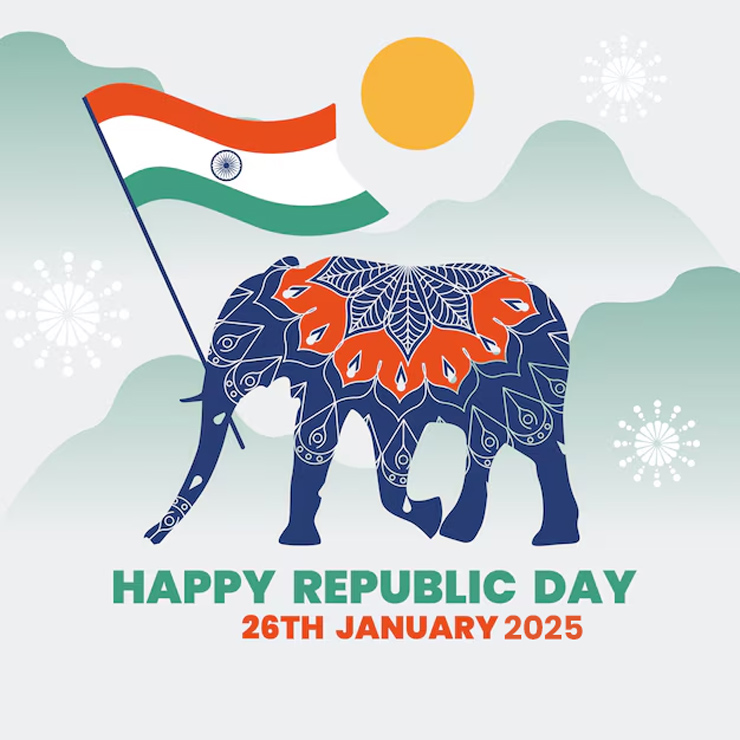 Republic Day 2025 Congratulation Image