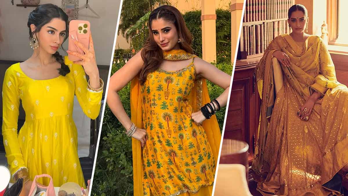 5 Yellow Suit Designs For Basant Panchami 2025 Ft. Bollywood Celebrities