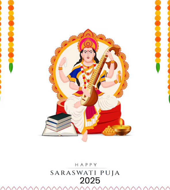 Happy Basant PanchamiSaraswati Puja 2025 Messages