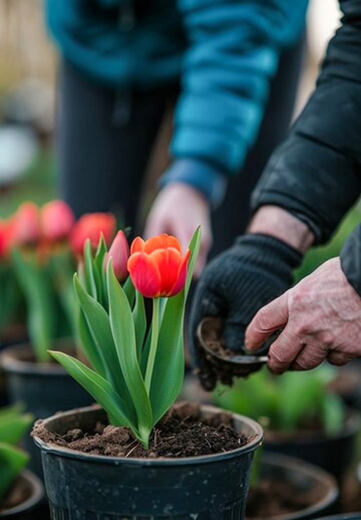 how to grow tulips