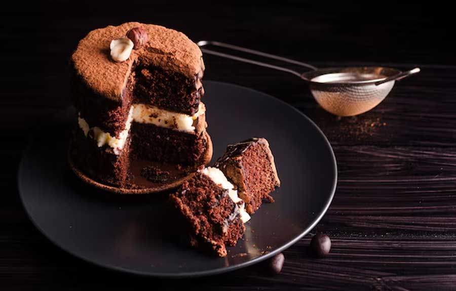 How To Make Eggless Chocolate Truffle Cake