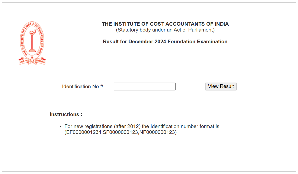 How To Check Your CMA December 2024 Result