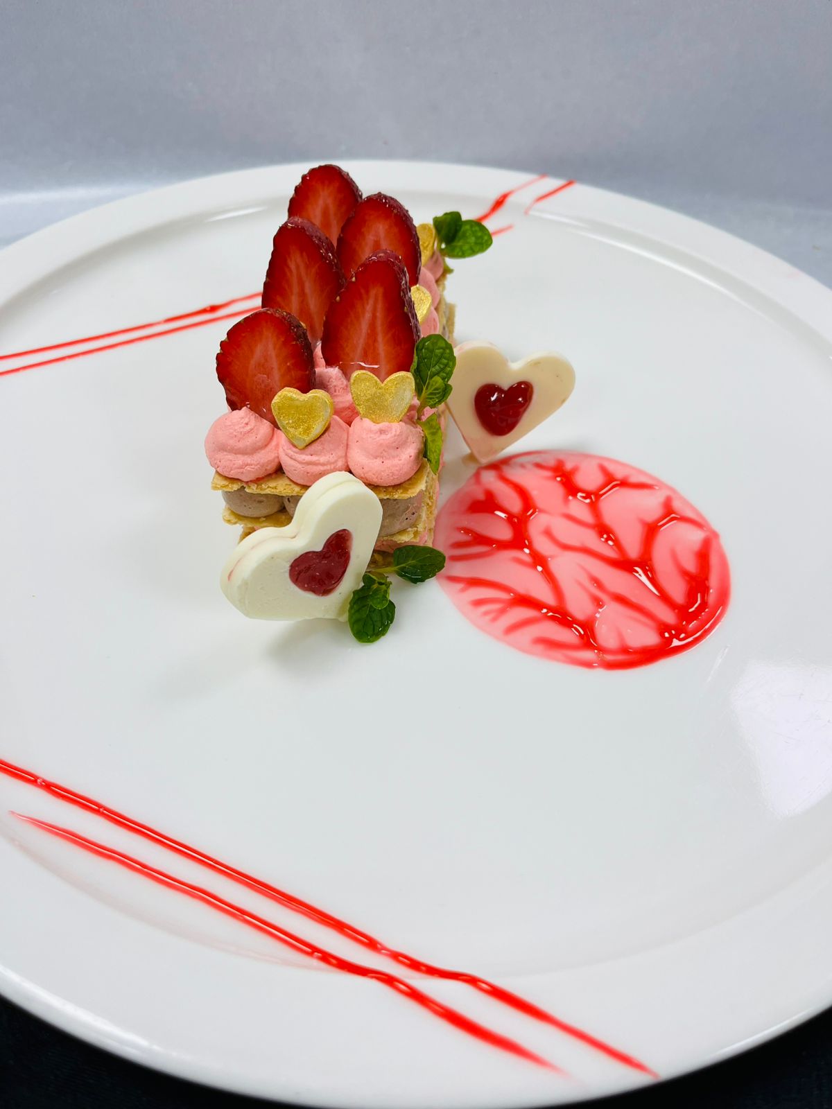 Mascarpone Strawberry Mille-Feuille Recipe