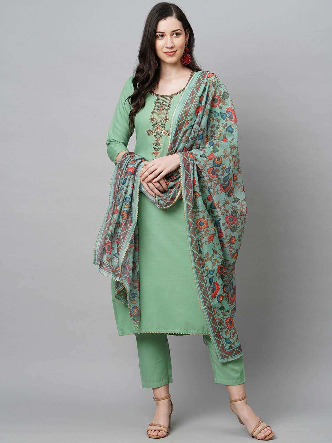 Green Thread Work Suit
