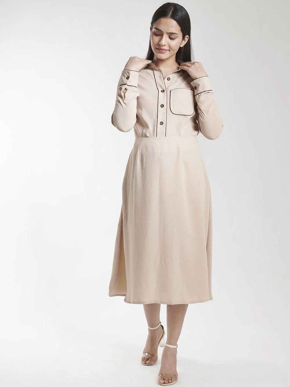 A-line Skirt Suit