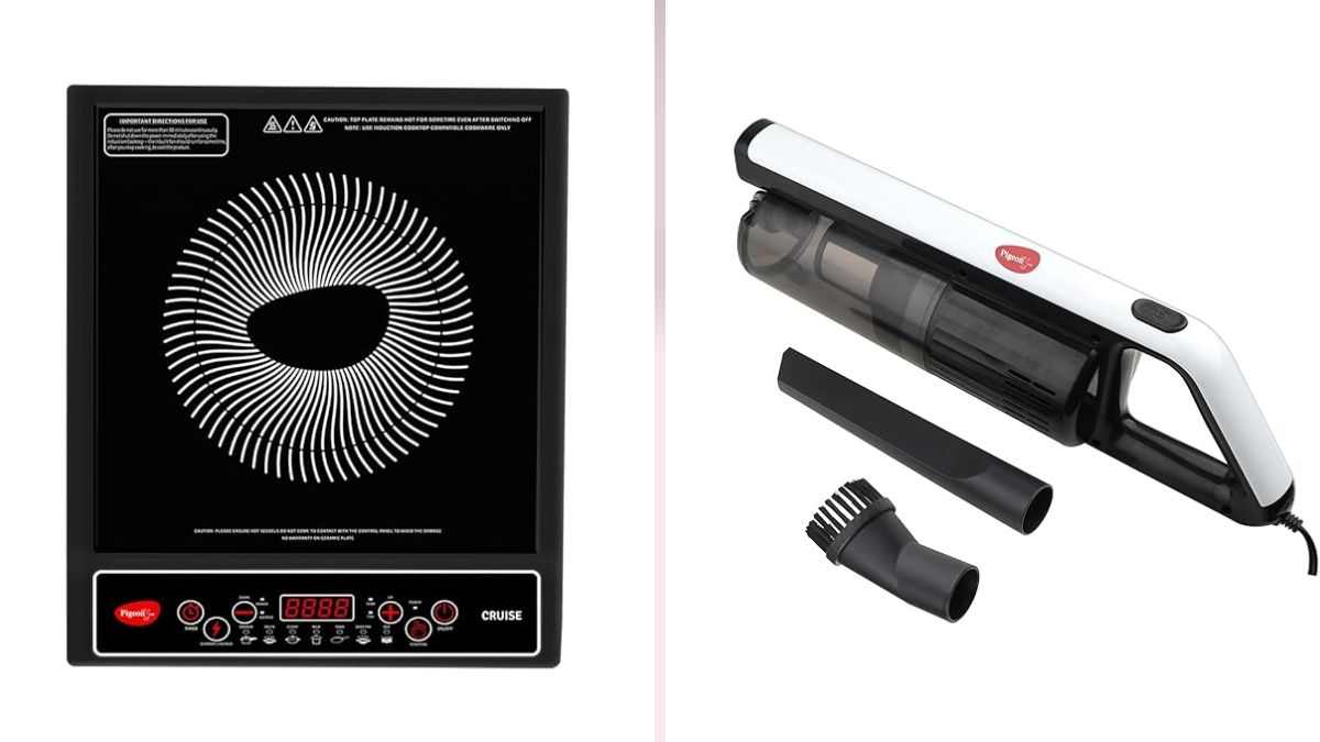 9. Pigeon Induction Cooktop Or Vacuum Cleaner