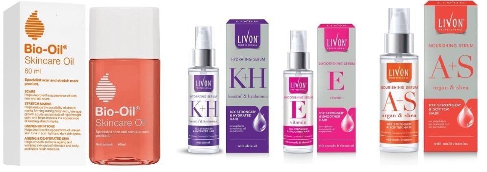 Bio-Oil And Livon Professional Range