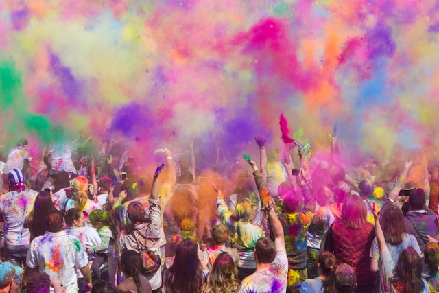 holi colours day