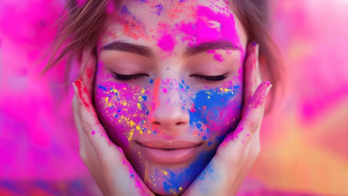 steps to remove stubborn holi colours from skin