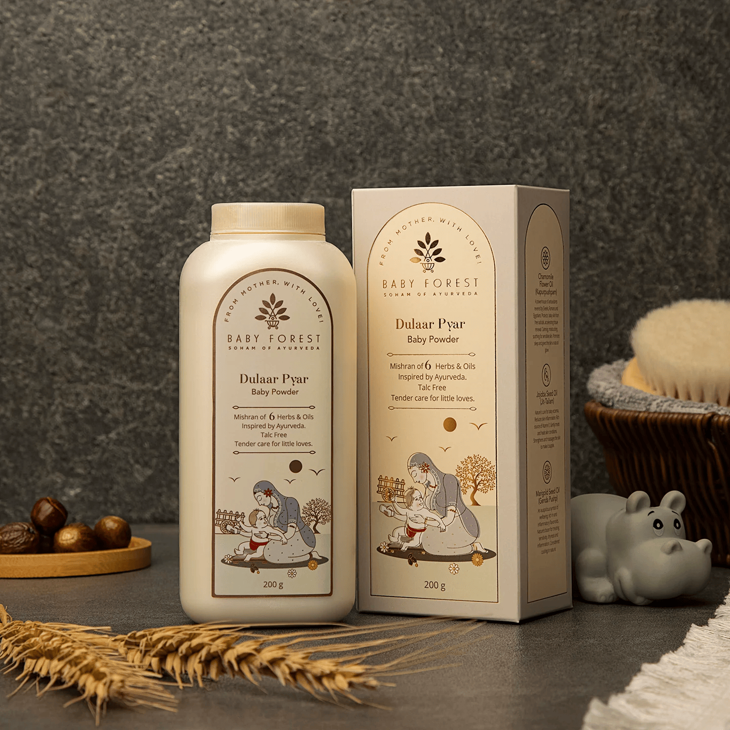 Dulaar Pyar Talc-Free Baby Powder