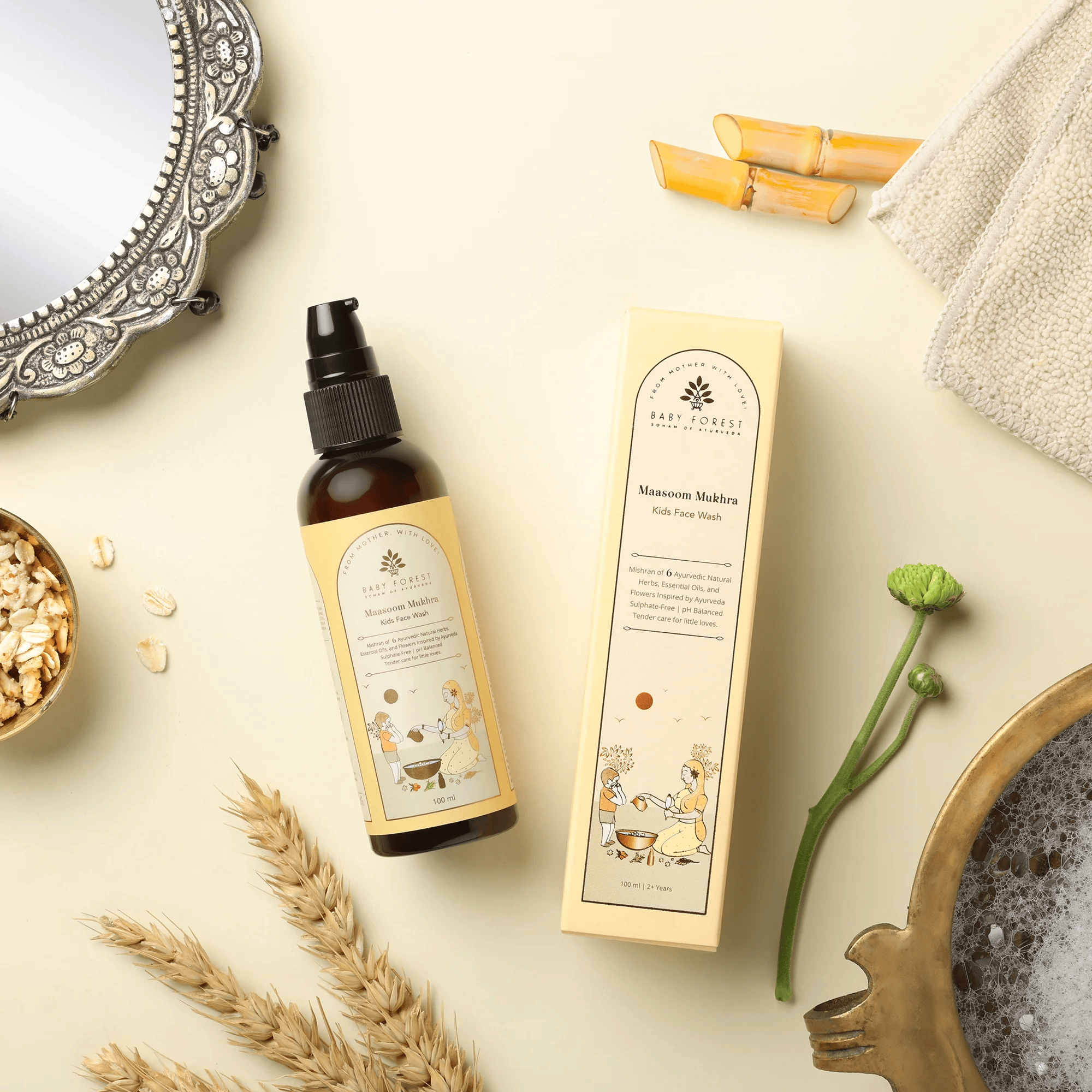 Maasoom Mukhra Ayurvedic Kids Face Wash